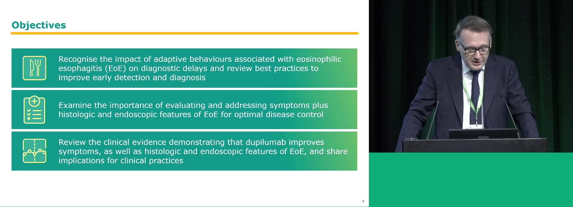 Achieving Control in EoE: Symptoms PLUS Histologic and Endoscopic Outcomes With Dupilumab (Sanofi Regeneron) (Complete Session)