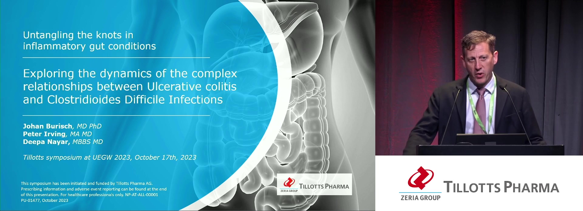 Untangling the Knots: Exploring the Dynamics of Complex Relationships between Ulcerative Colitis and Clostridioides difficile Infections (Tillotts Pharma AG) (Complete Session)
