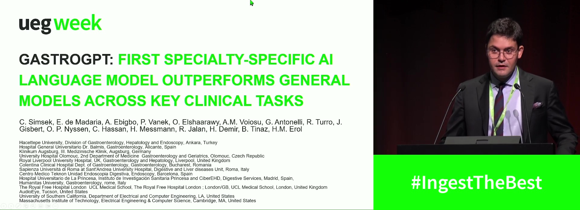 GASTROGPT: FIRST SPECIALTY-SPECIFIC AI LANGUAGE MODEL OUTPERFORMS GENERAL MODELS ACROSS KEY CLINICAL TASKS