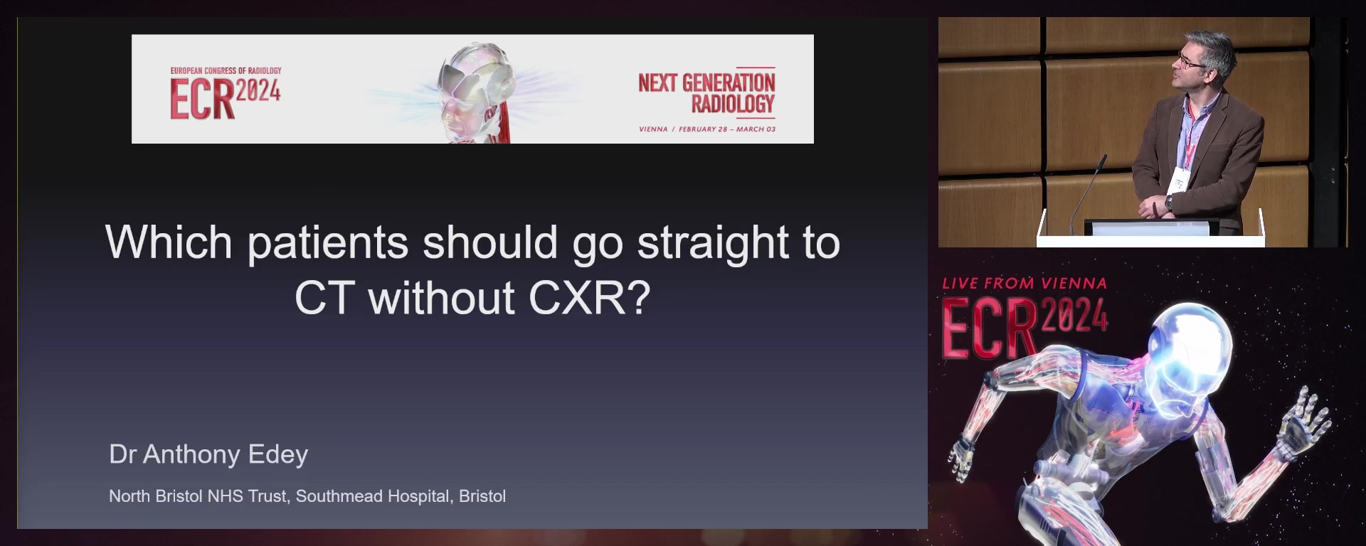 Which patients should go straight to CT without a CXR