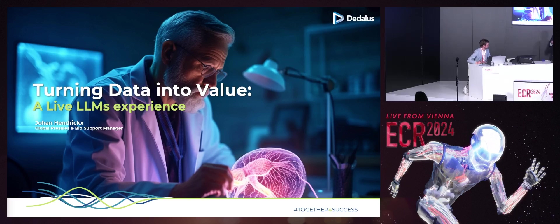 Turning Data into Value:​ A Live LLMs experience for radiology efficiency​