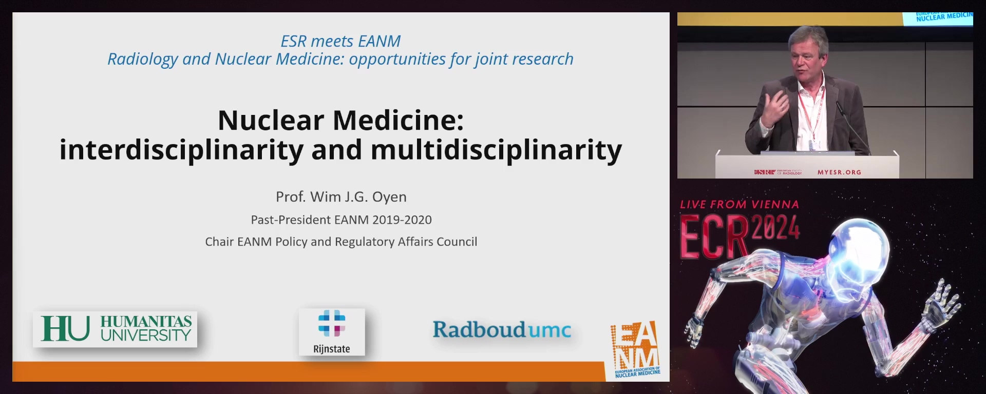 Nuclear medicine: interdisciplinarity and multidisciplinarity