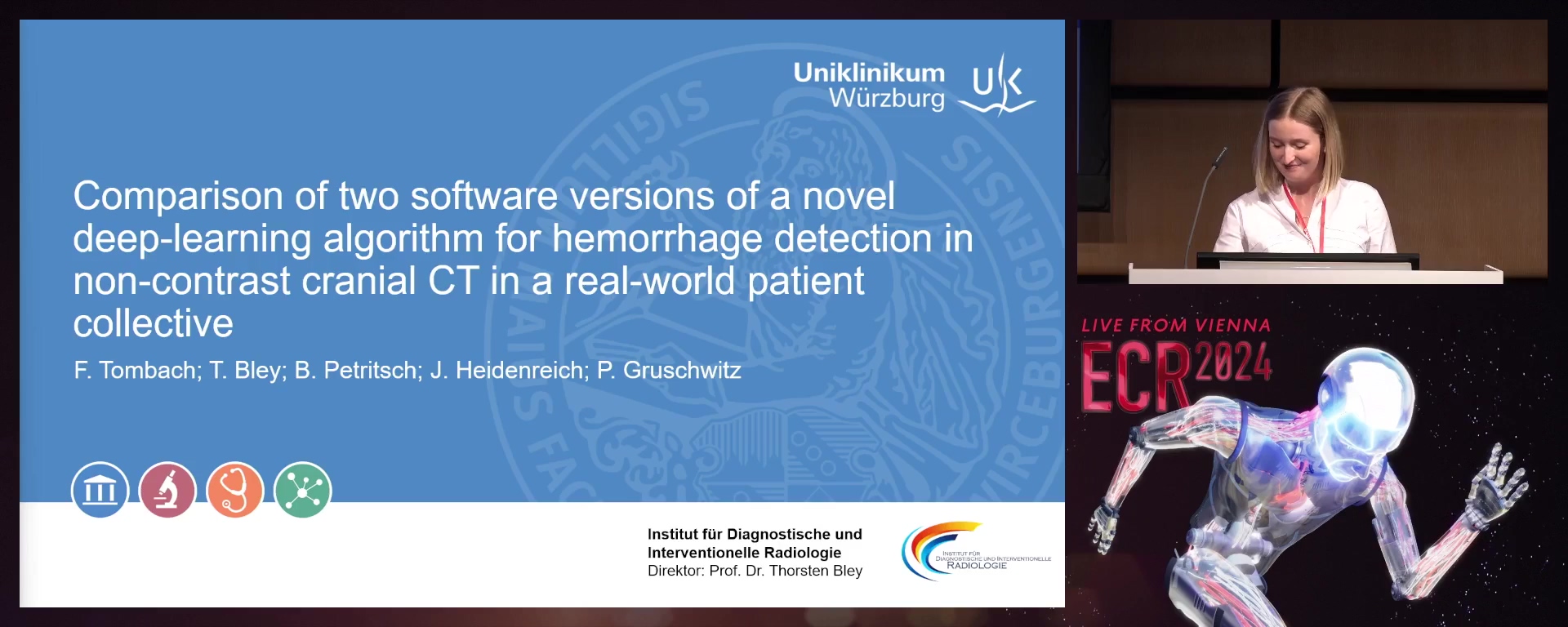 Comparison of two software versions of a novel deep-learning algorithm for haemorrhage detection in non-contrast cranial CT in a real-world patient collective