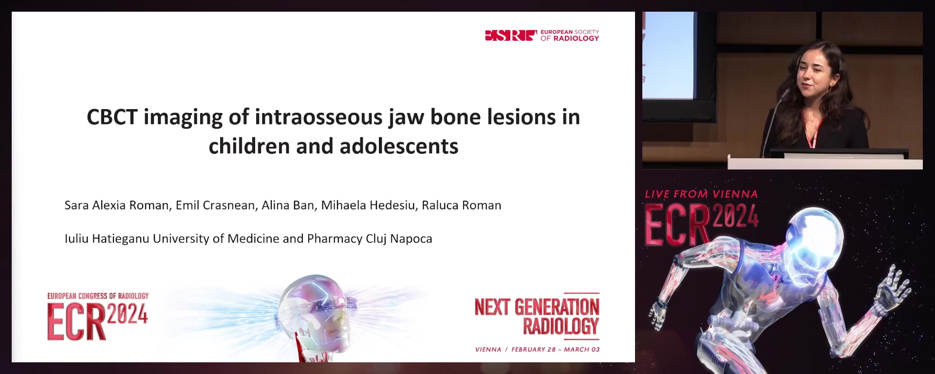 CBCT imaging of intraosseous jaw bone lesions in children and adolescents