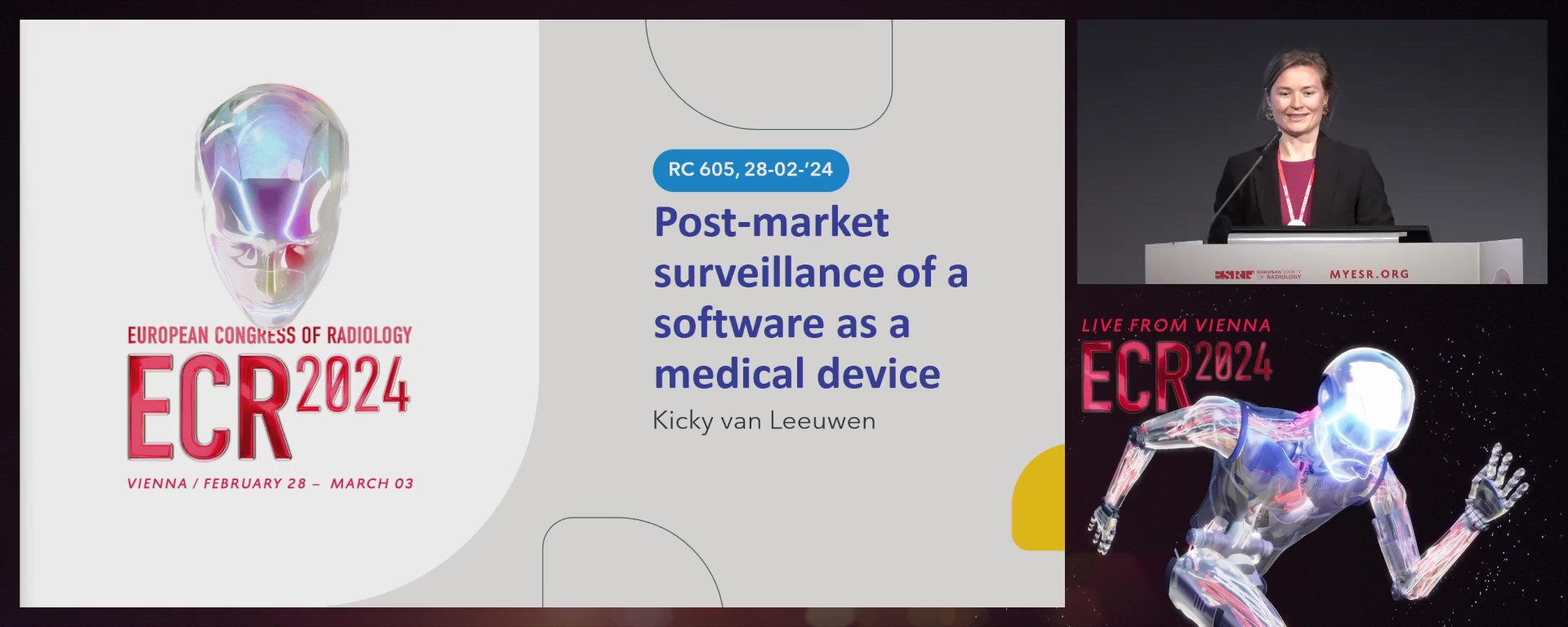 Post-market surveillance of a software as a medical device