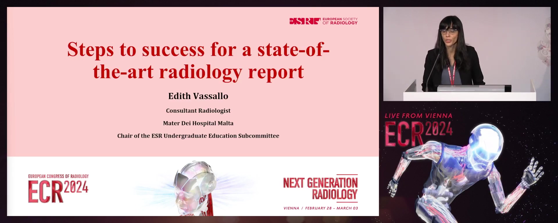 Steps to success for a state-of-the-art radiology report