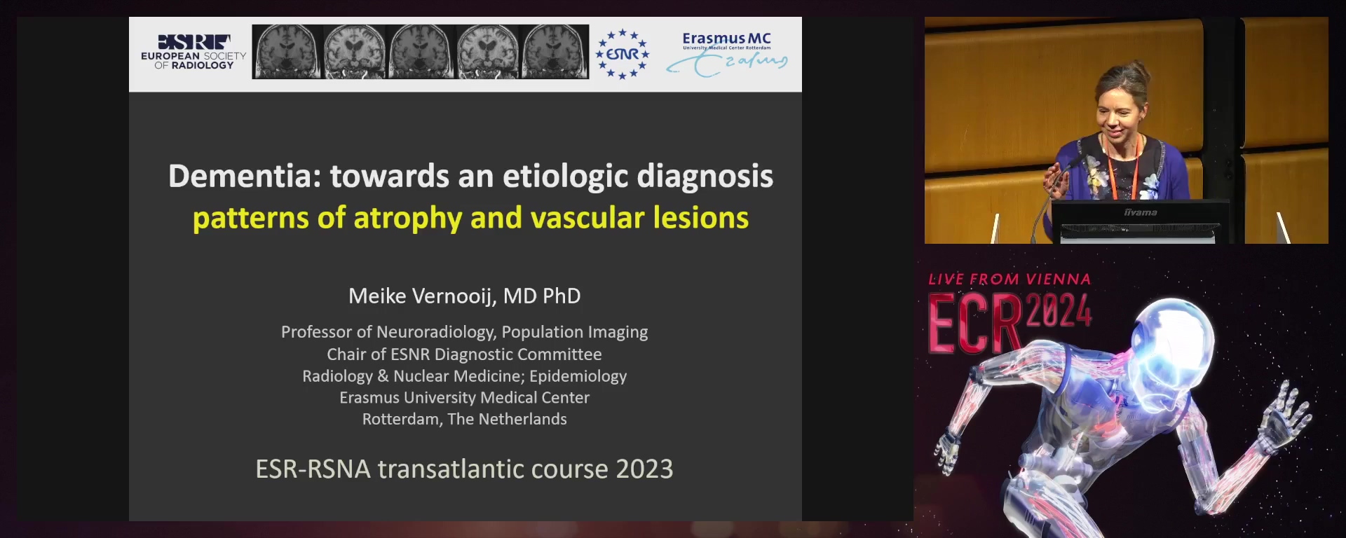 MR imaging in dementia aetiology: patterns of atrophy and vascular lesions