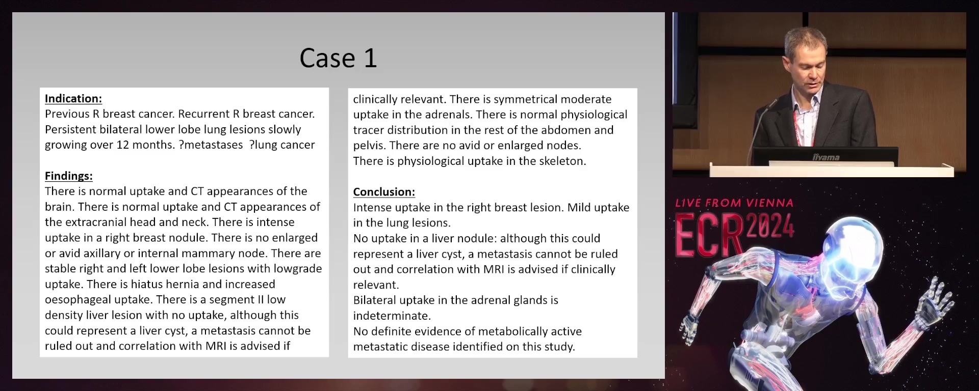 Short case review, interactive discussion and critiquing of reports