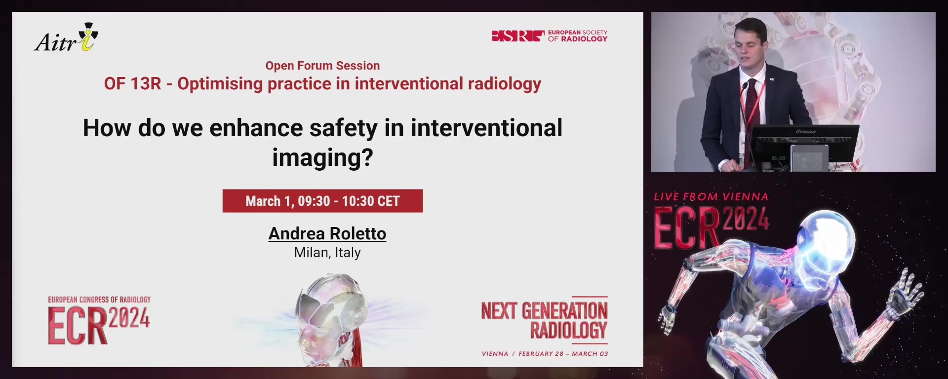 How do we enhance safety in interventional imaging?