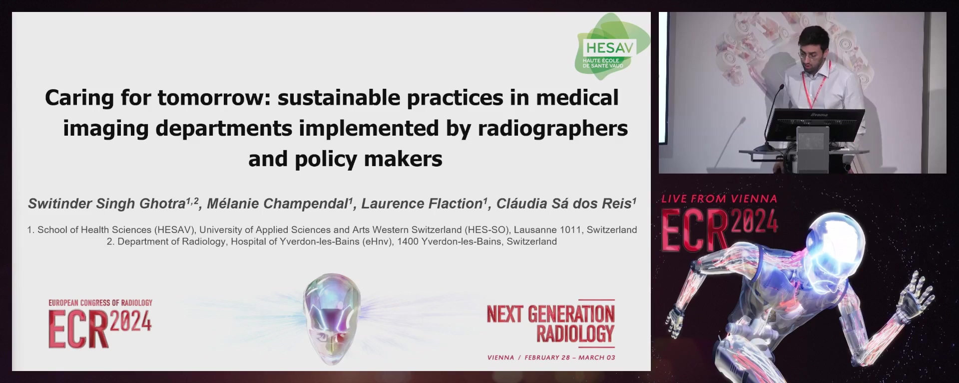 Caring for tomorrow: sustainable practices in medical imaging departments implemented by radiographers and policy makers