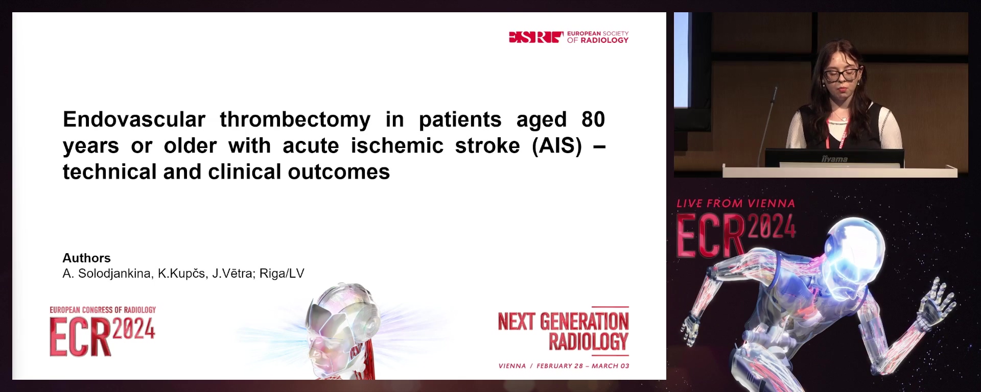 Endovascular thrombectomy in patients aged 80 years and older with acute ischaemic stroke (AIS): technical and clinical outcomes