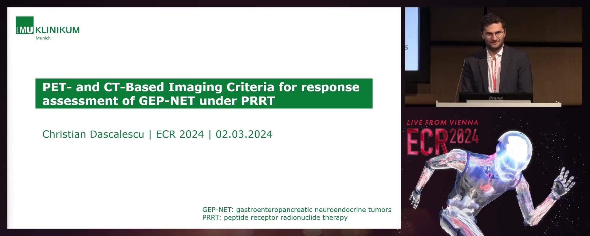 Predictive value of PET- and CT-based imaging criteria at first follow-up for GEP-NET under PRRT