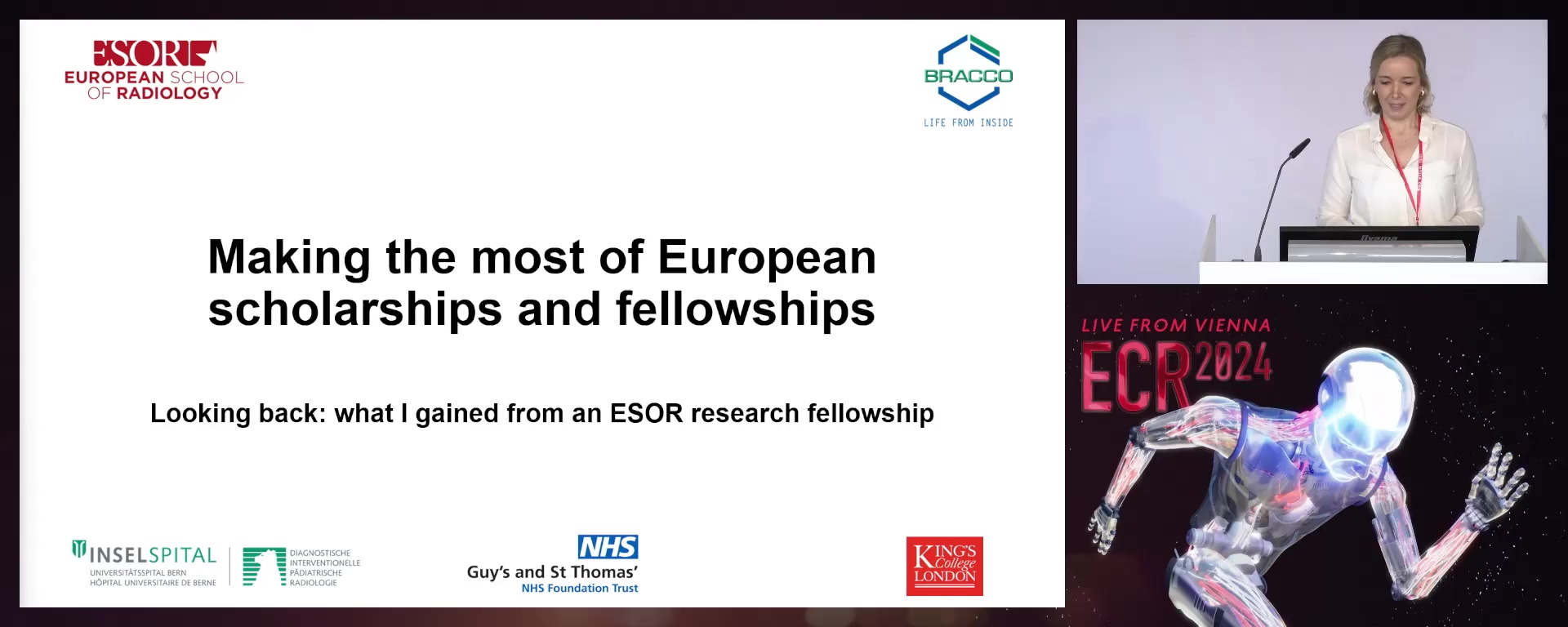 Looking back: what I gained from an ESOR research fellowship