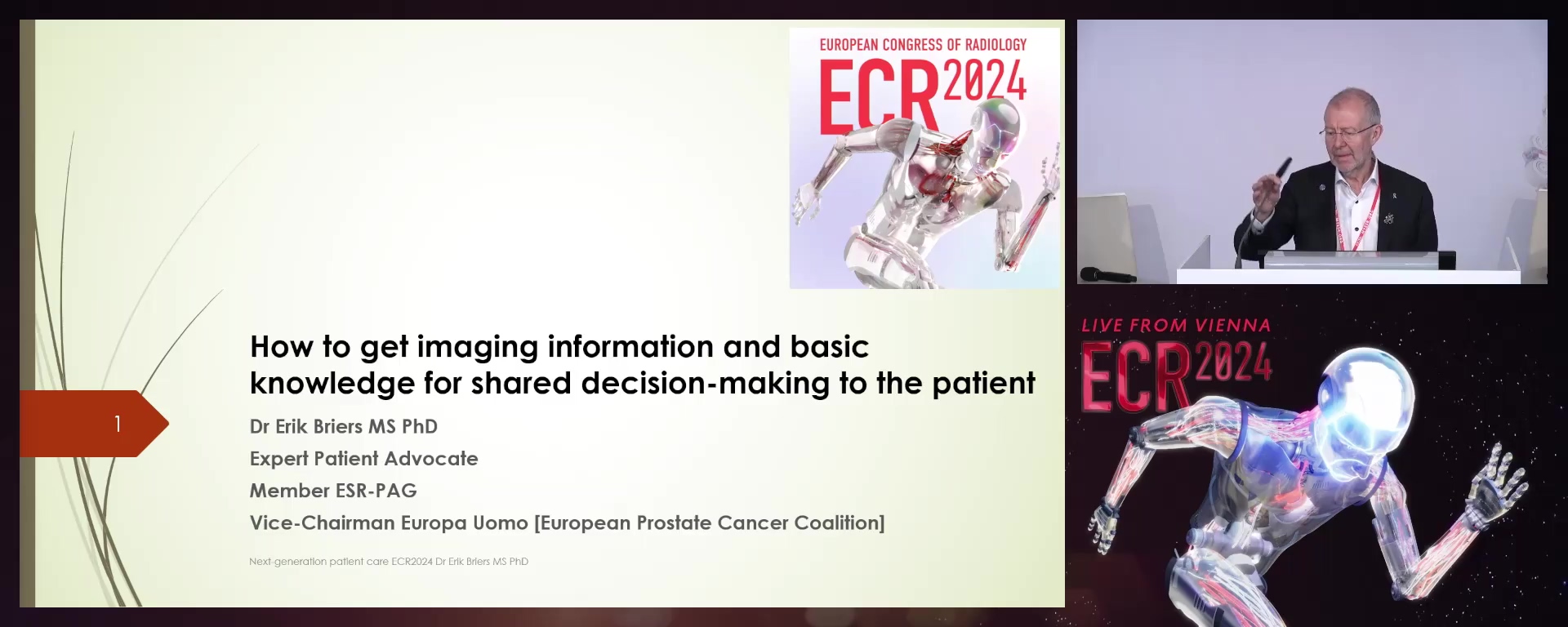 How to get imaging information and basic knowledge for shared decision-making to the patient