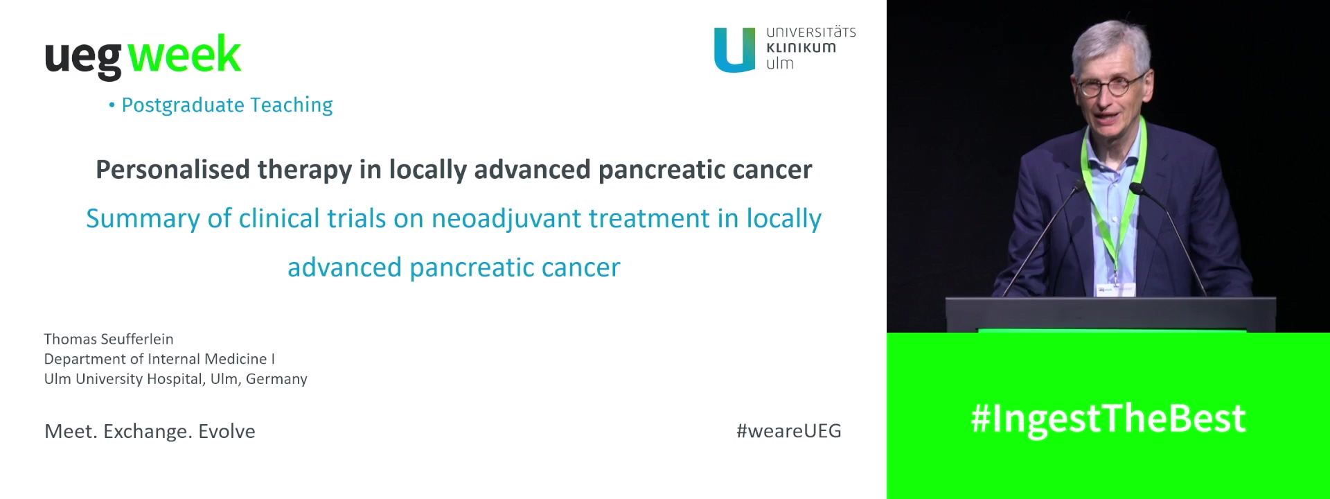 Summary of clinical trials on neoadjuvant therapy in locally advanced pancreatic cancer