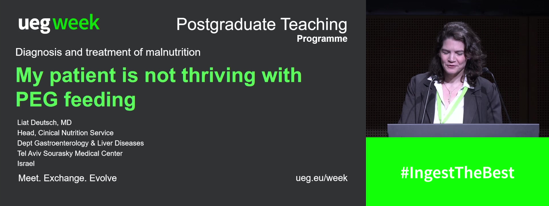 My patient is not thriving with PEG feeding