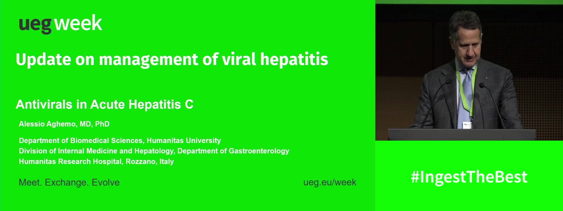 Antivirals in acute hepatitis C