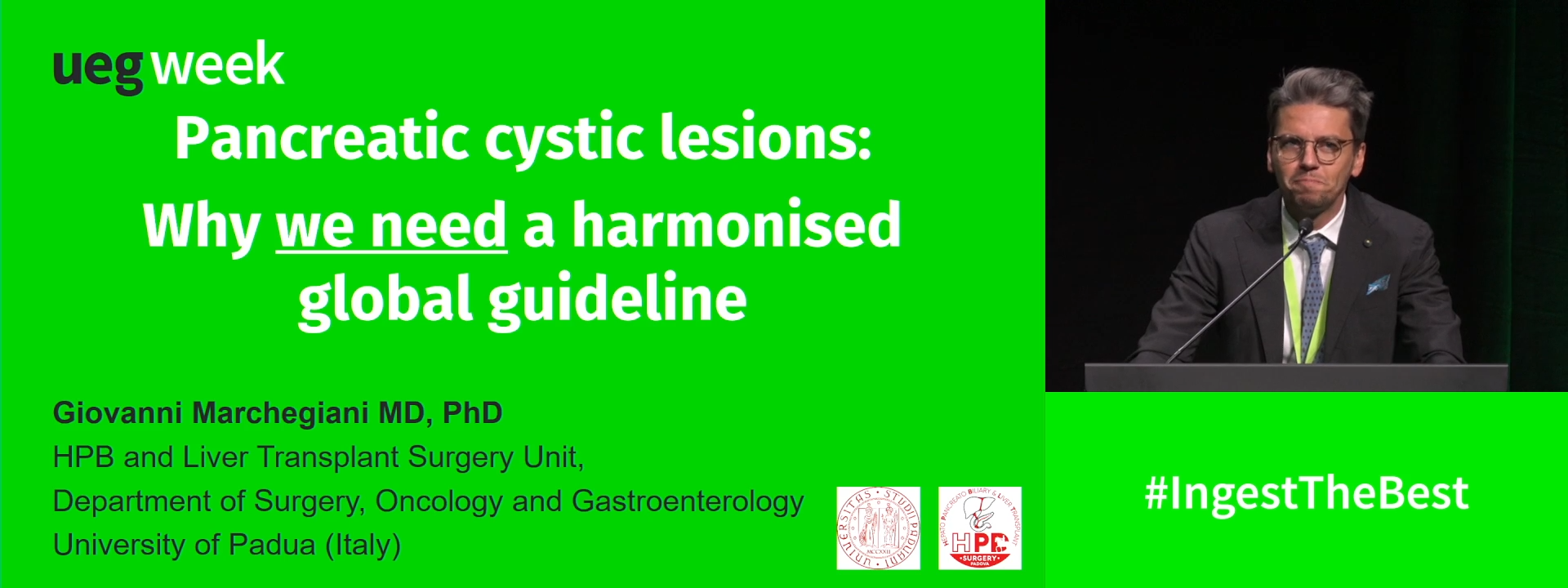 Pancreatic cystic lesions: Why we need a harmonised global guideline