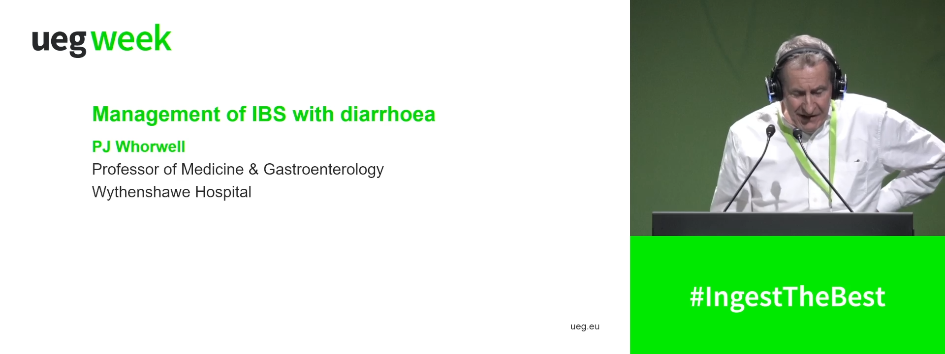 Treatment of IBS diarrhoea