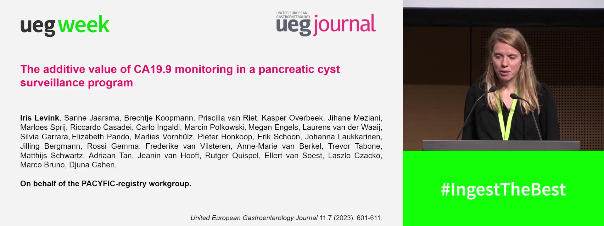 The additive value of CA19.9 monitoring in a pancreatic cyst surveillance programme
