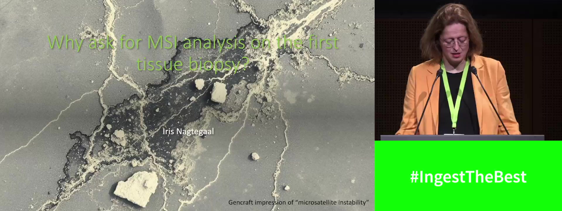 Why ask for MSI analysis on the first tissue biopsy?