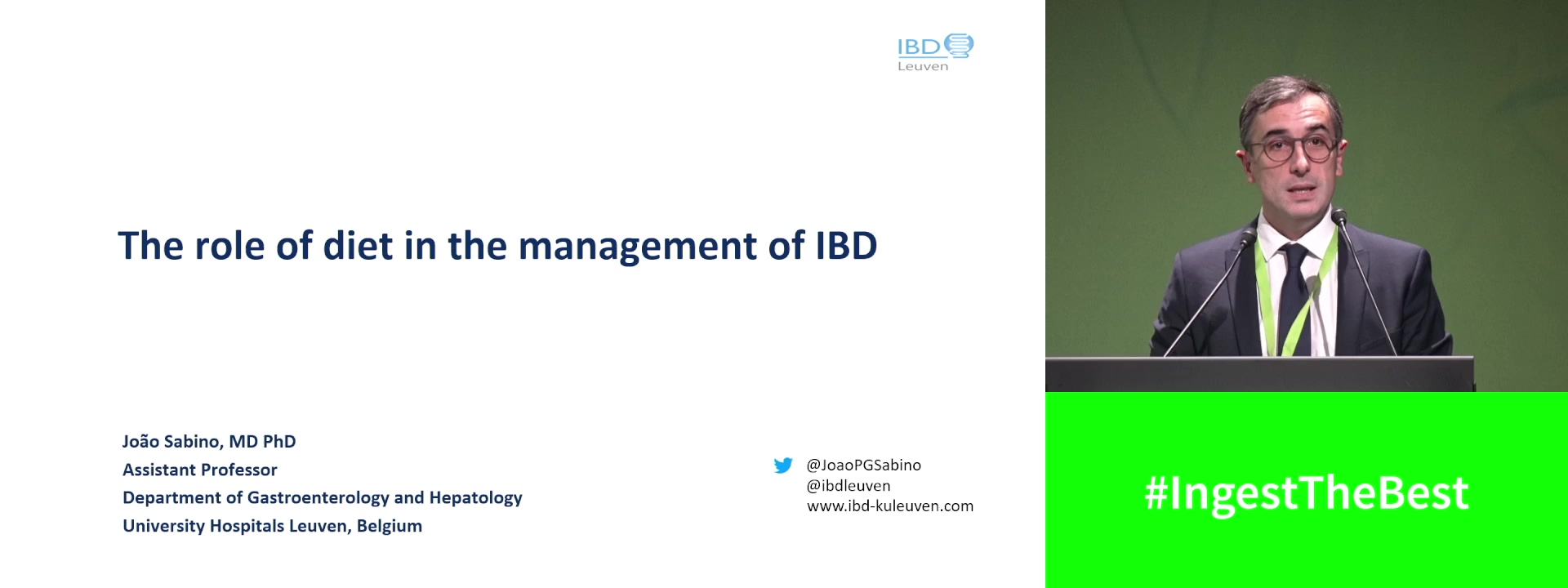 The role of diet in the management of IBD