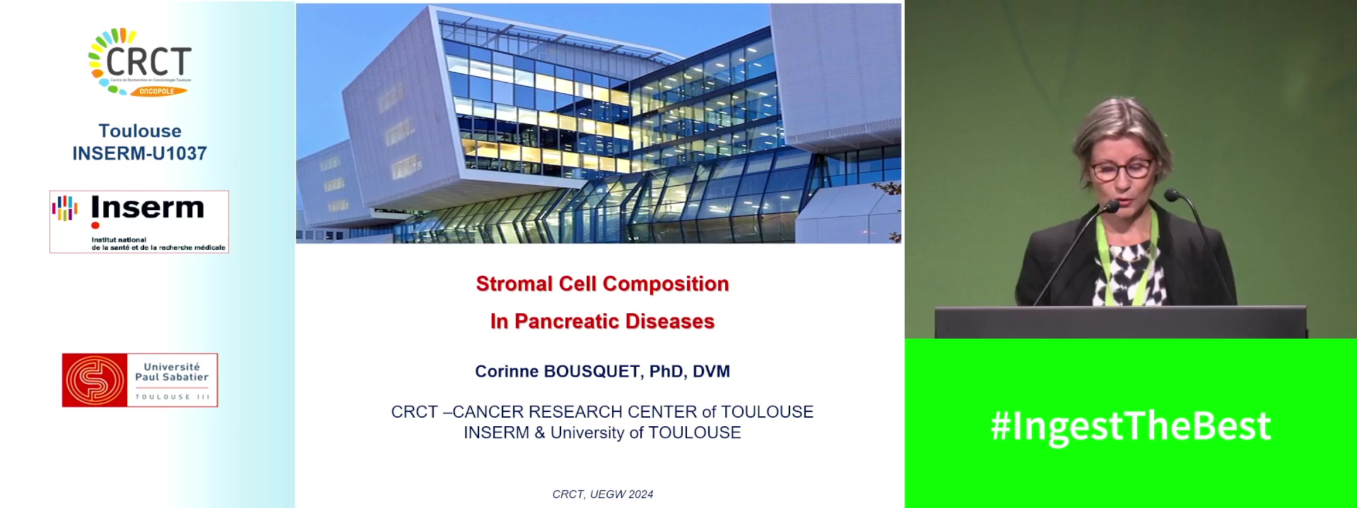 Stromal cell composition in pancreatic disease