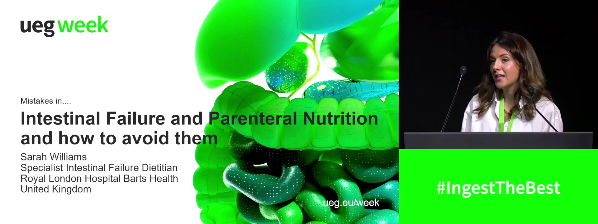 Intestinal failure and parenteral nutrition