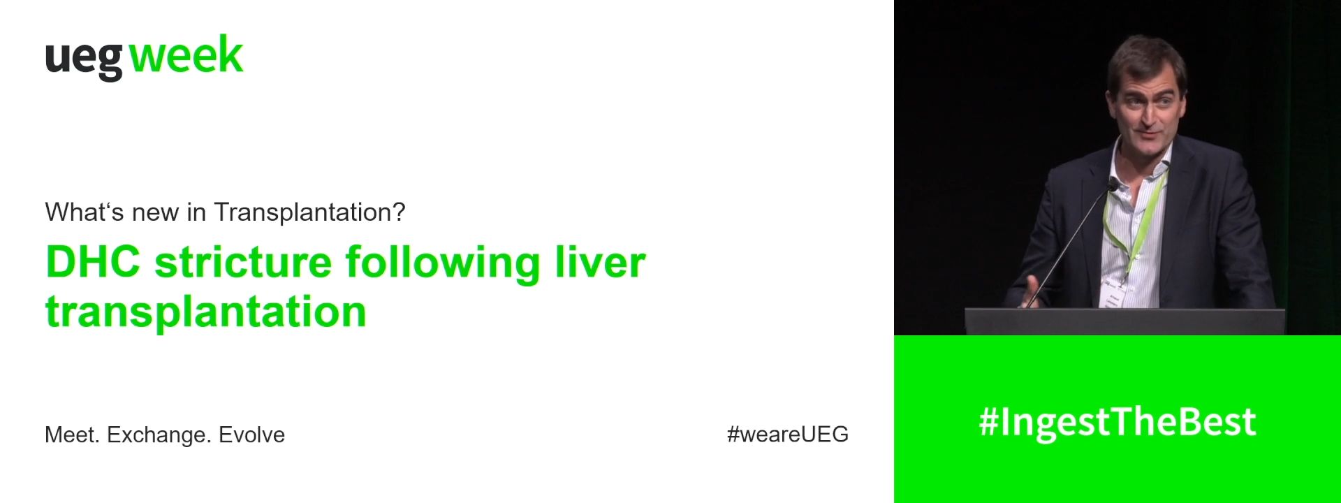 DHC strictures following liver transplantation