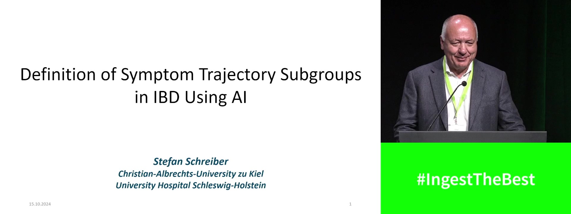 Artificial intelligence for predicting disease trajectory in IBD