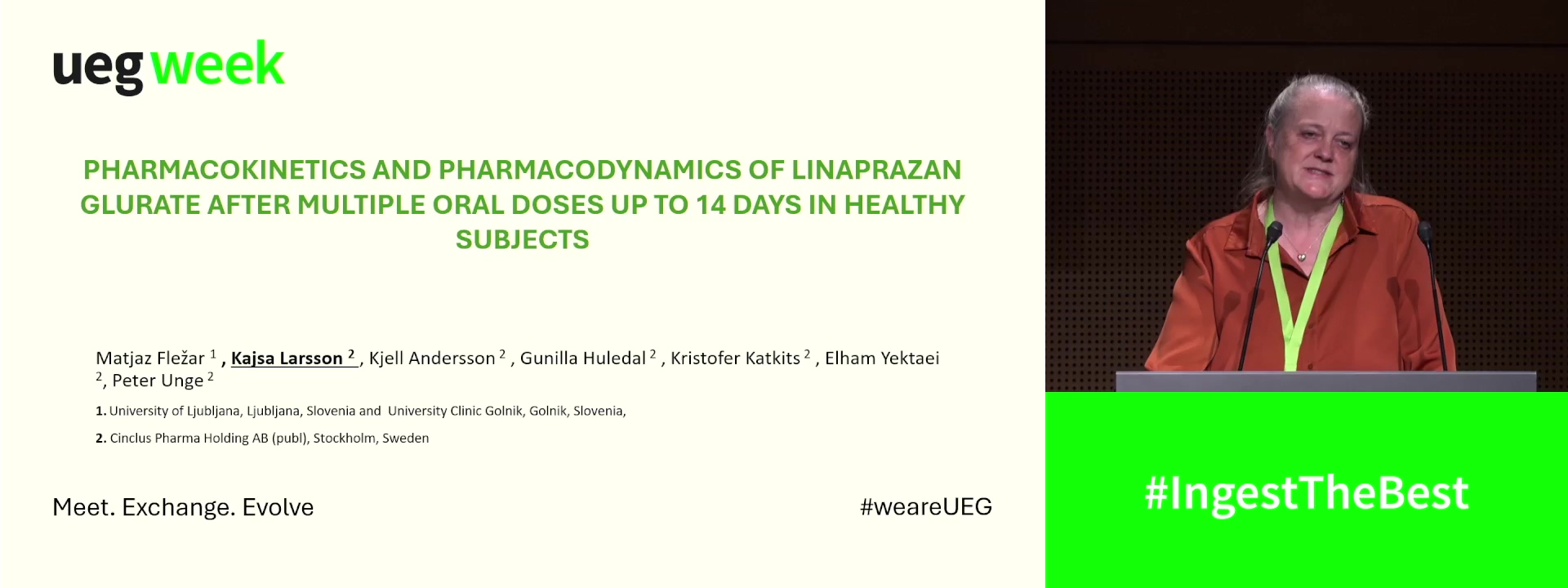 PHARMACOKINETICS AND PHARMACODYNAMICS OF LINAPRAZAN GLURATE AFTER MULTIPLE ORAL DOSES UP TO 14 DAYS IN HEALTHY SUBJECTS