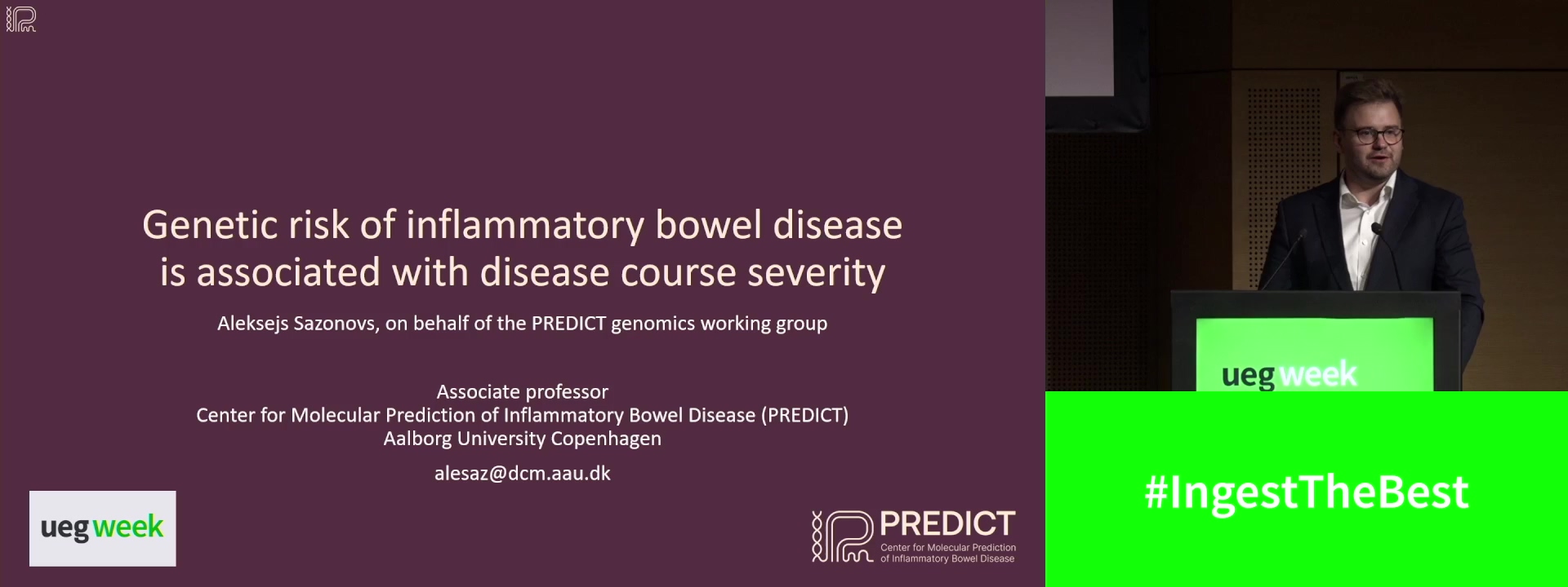 GENETIC SUSCEPTIBILITY AND SEVERITY – A FALSE DICHOTOMY? POLYGENIC SCORES OF INFLAMMATORY BOWEL DISEASE SUSCEPTIBILITY ARE PREDICTIVE OF DISEASE SEVERITY COURSE