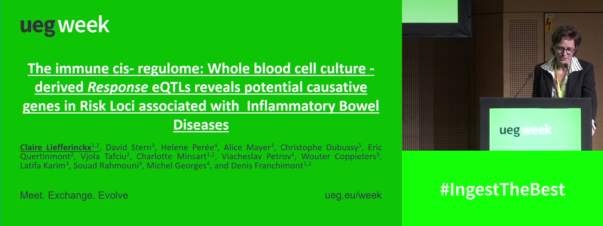 THE IMMUNE CIS- REGULOME: WHOLE BLOOD CELL CULTURE - DERIVED RESPONSE EQTLS REVEALS POTENTIAL CAUSATIVE GENES IN RISK LOCI ASSOCIATED WITH INFLAMMATORY BOWEL DISEASES