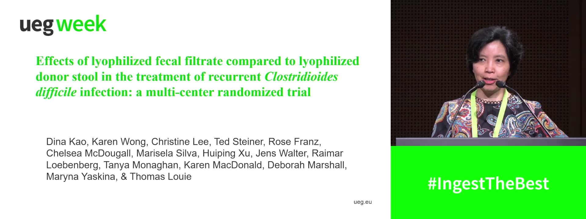 EFFECTS OF LYOPHILIZED FECAL FILTRATE COMPARED TO LYOPHILIZED DONOR STOOL IN THE TREATMENT OF RECURRENT CLOSTRIDIOIDES DIFFICILE INFECTION: A MULTI-CENTER RANDOMIZED TRIAL