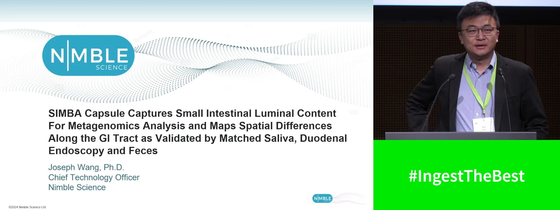 SIMBA CAPSULE CAPTURES SMALL INTESTINAL LUMINAL CONTENT FOR METAGENOMICS ANALYSIS AND MAPS SPATIAL DIFFERENCES ALONG THE GI TRACT AS VALIDATED BY MATCHED SALIVA, DUODENAL ENDOSCOPY AND FECES