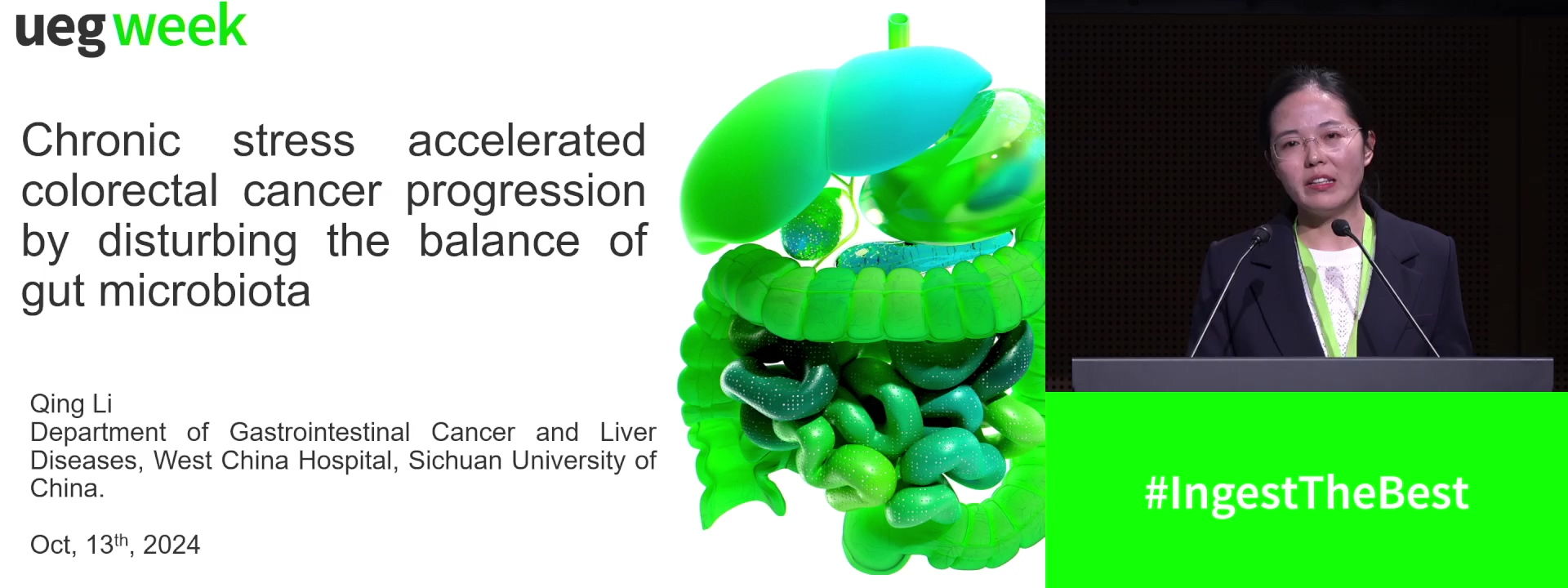 CHRONIC STRESS ACCELERATED COLORECTAL CANCER PROGRESSION BY DISTURBING THE BALANCE OF GUT MICROBIOTA