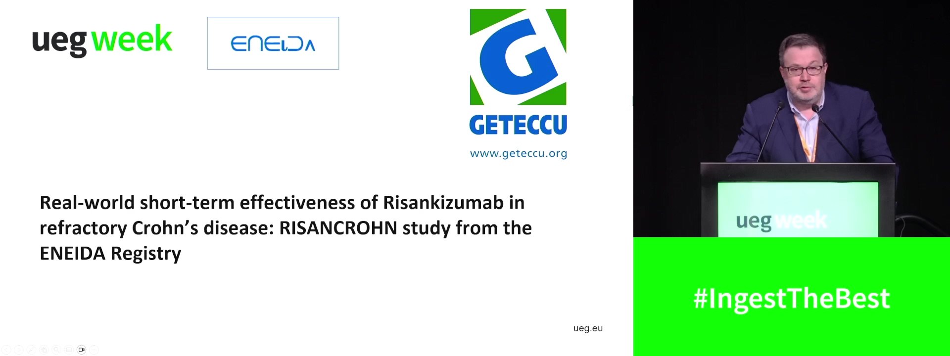 REAL-WORLD SHORT-TERM EFFECTIVENESS OF RISANKIZUMAB IN REFRACTORY CROHN’S DISEASE: RISANCROHN STUDY FROM THE ENEIDA REGISTRY
