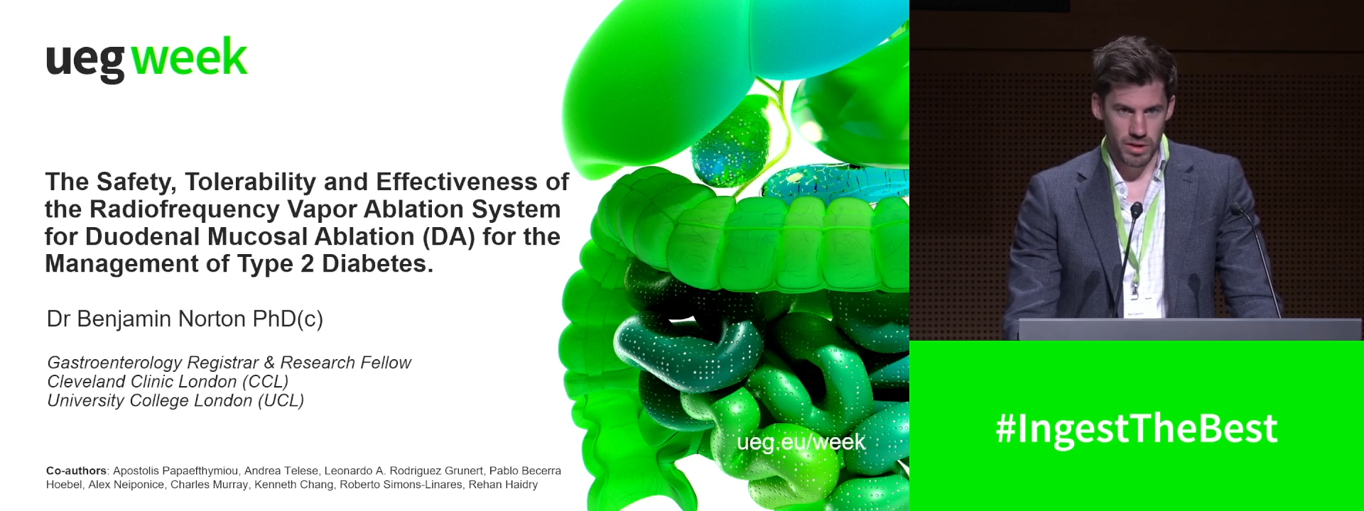 A PILOT INVESTIGATION OF THE SAFETY, TOLERABILITY AND EFFECTIVENESS OF RADIOFREQUENCY VAPOR (RFV) ABLATION FOR DUODENAL MUCOSAL ABLATION (DA) FOR THE MANAGEMENT OF TYPE-2 DIABETES MELLITUS (STEAN T-2DM PILOT)