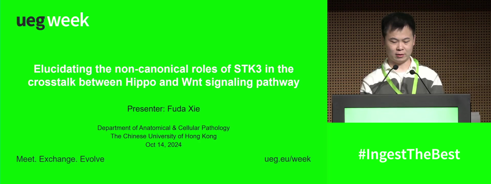 ELUCIDATING THE NON-CANONICAL ROLES OF STK3 IN THE CROSSTALK BETWEEN HIPPO AND WNT SIGNALING PATHWAY