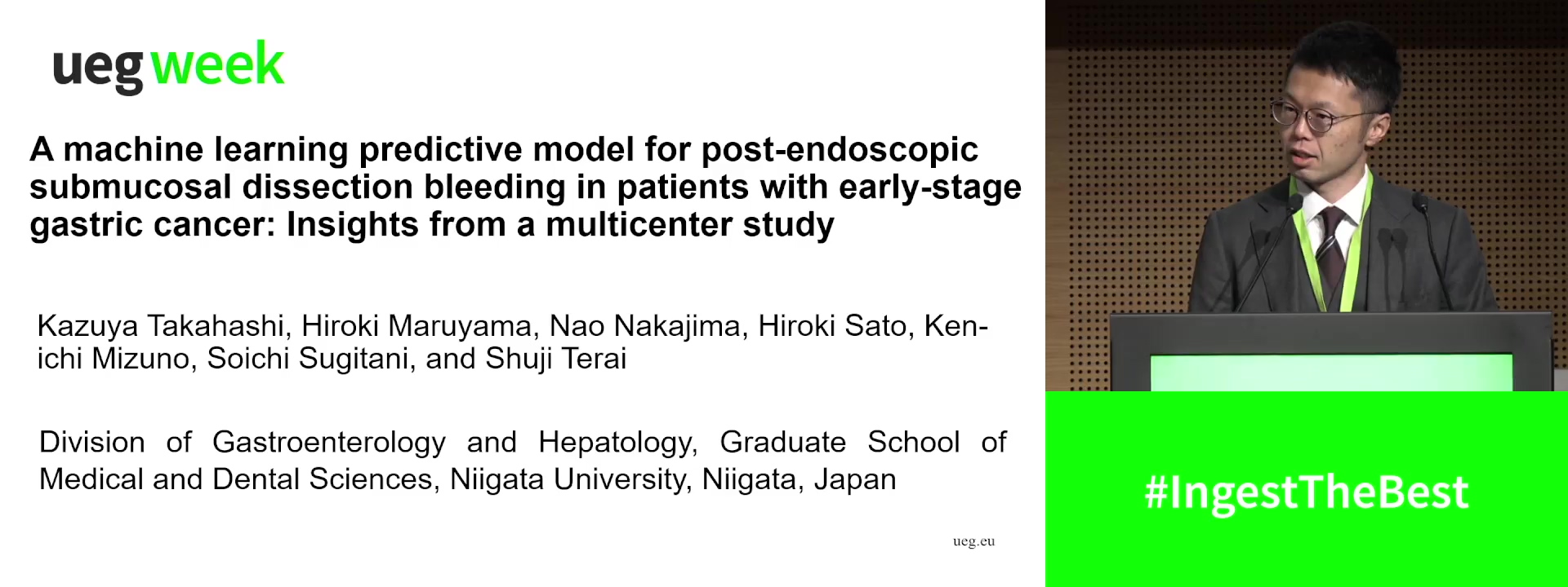 A MACHINE LEARNING PREDICTIVE MODEL FOR POST-ENDOSCOPIC SUBMUCOSAL DISSECTION BLEEDING IN PATIENTS WITH EARLY-STAGE GASTRIC CANCER: INSIGHTS FROM A MULTICENTER STUDY