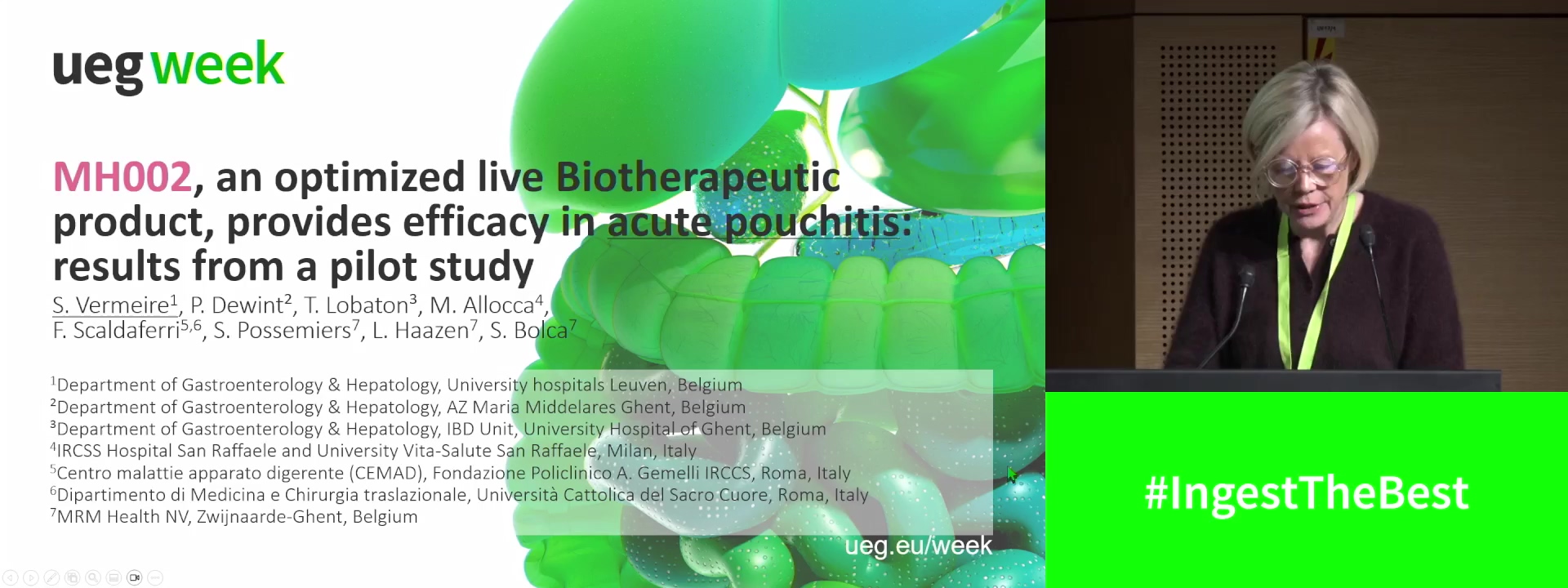 MH002, AN OPTIMIZED LIVE BIOTHERAPEUTIC PRODUCT, PROVIDES EFFICACY IN ACUTE POUCHITIS: RESULTS FROM A PILOT STUDY