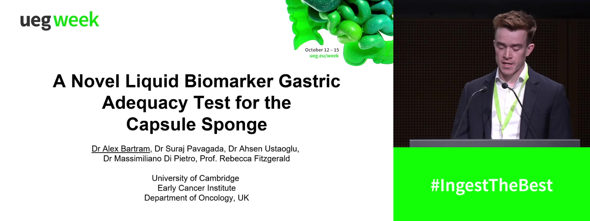 A NOVEL LIQUID BIOMARKER GASTRIC ADEQUACY TEST FOR THE CAPSULE SPONGE