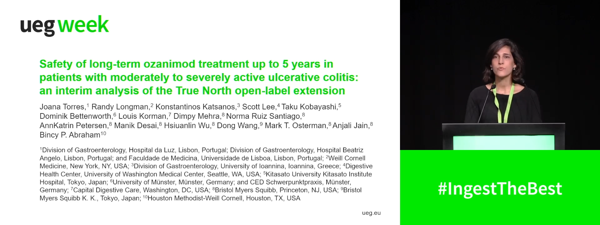 SAFETY OF LONG-TERM OZANIMOD TREATMENT UP TO 5 YEARS IN PATIENTS WITH MODERATELY TO SEVERELY ACTIVE ULCERATIVE COLITIS: AN INTERIM ANALYSIS OF THE TRUE NORTH OPEN-LABEL EXTENSION