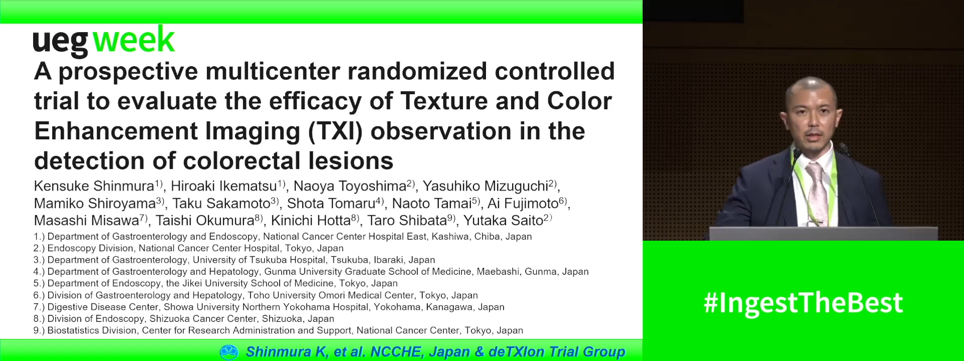 A PROSPECTIVE MULTICENTER RANDOMIZED CONTROLLED TRIAL TO EVALUATE THE EFFICACY OF TEXTURE AND COLOR ENHANCEMENT IMAGING (TXI) OBSERVATION IN THE DETECTION OF COLORECTAL LESIONS