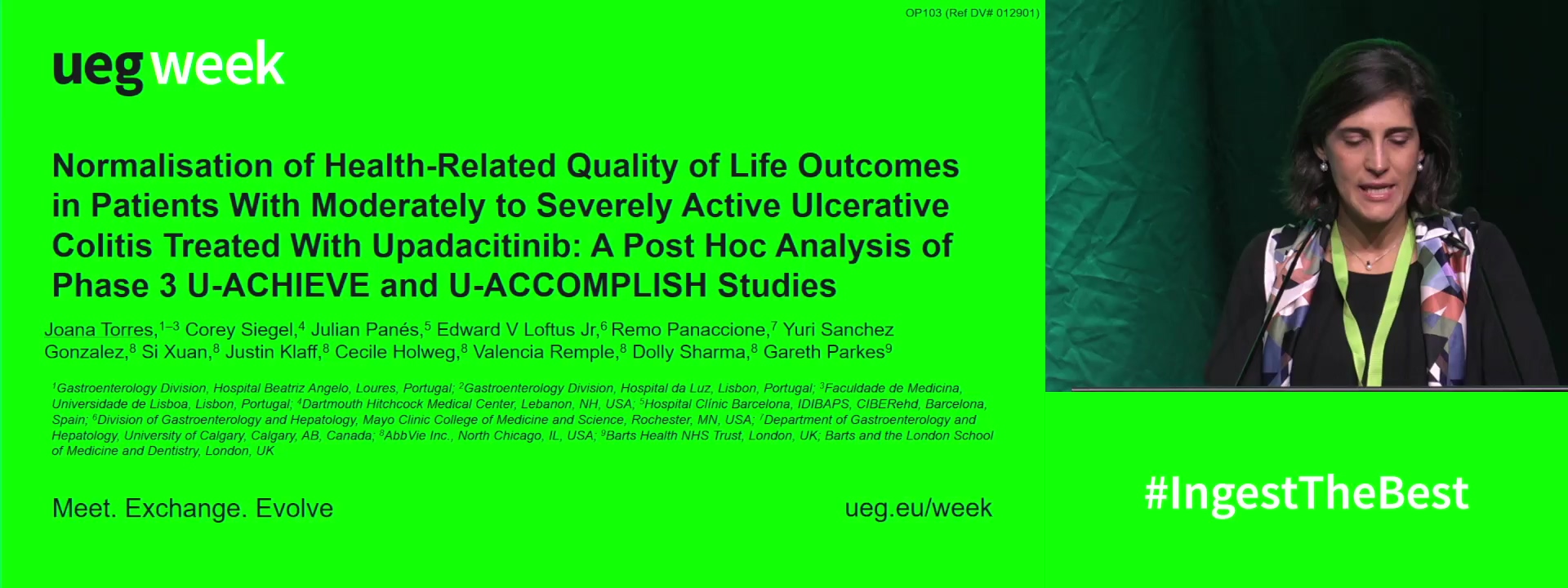 NORMALISATION OF HEALTH-RELATED QUALITY OF LIFE OUTCOMES IN PATIENTS WITH MODERATELY TO SEVERELY ACTIVE ULCERATIVE COLITIS TREATED WITH UPADACITINIB: A POST-HOC ANALYSIS OF PHASE 3 U-ACHIEVE &AMP; U-ACCOMPLISH STUDIES