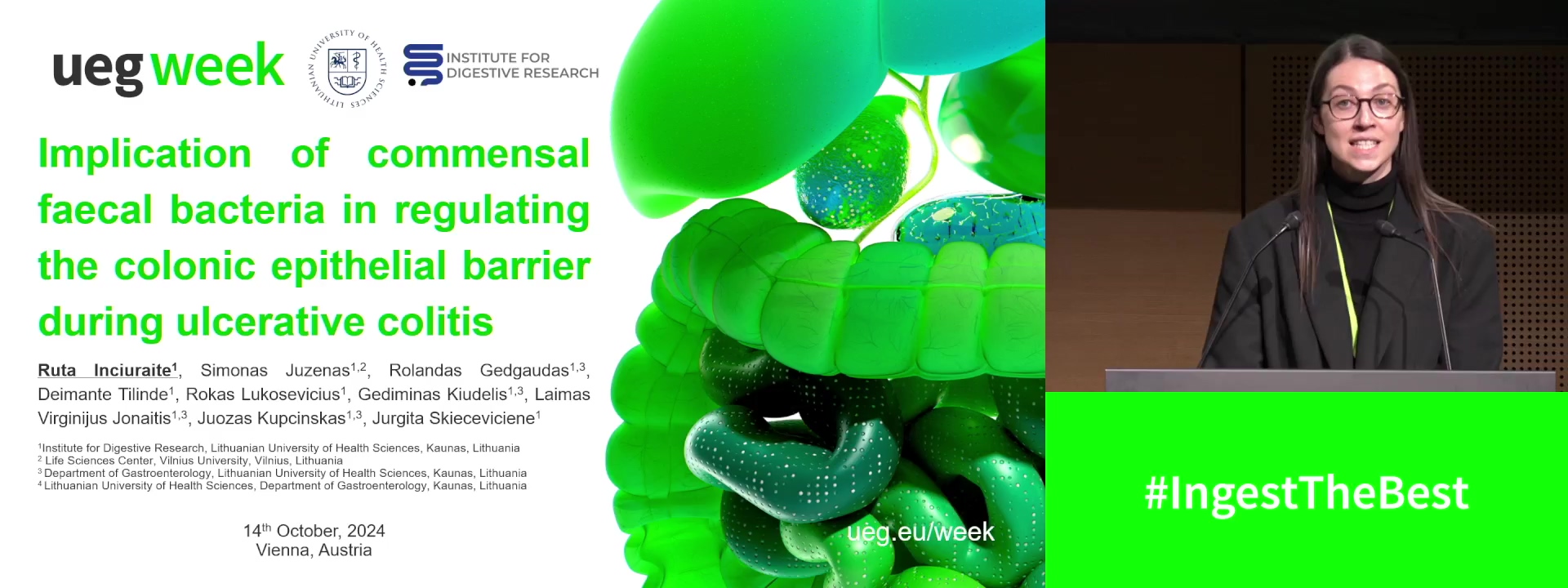IMPLICATION OF COMMENSAL FAECAL BACTERIA IN REGULATING THE COLONIC EPITHELIAL BARRIER DURING ULCERATIVE COLITIS