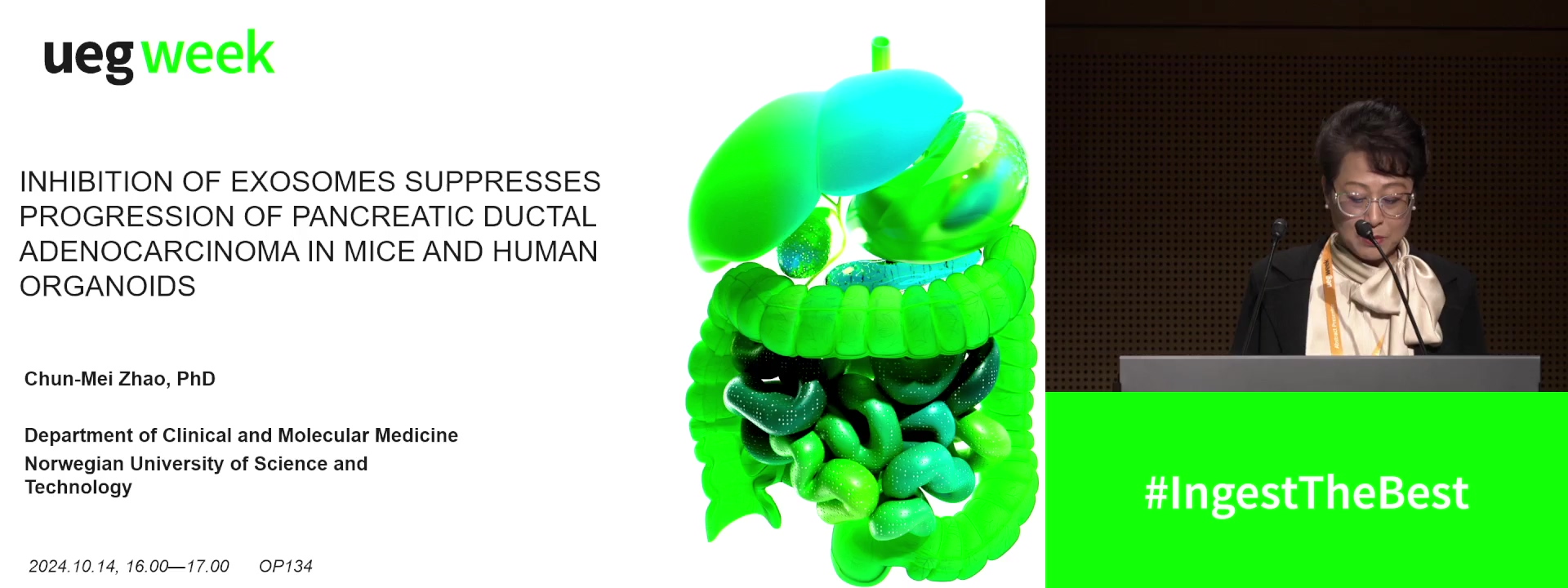 INHIBITION OF EXOSOMES SUPPRESSES THE PROGRESSION OF PANCREATIC DUCTAL ADENOCARCINOMA: A STUDY USING MOUSE MODELS AND HUMAN ORGANOIDS