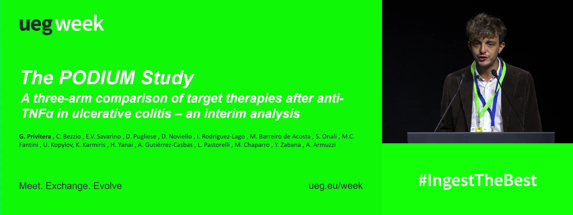THE PODIUM STUDY: A THREE-ARM COMPARISON OF TARGET THERAPIES AFTER ANTI-TNFΑ IN ULCERATIVE COLITIS – AN INTERIM ANALYSIS
