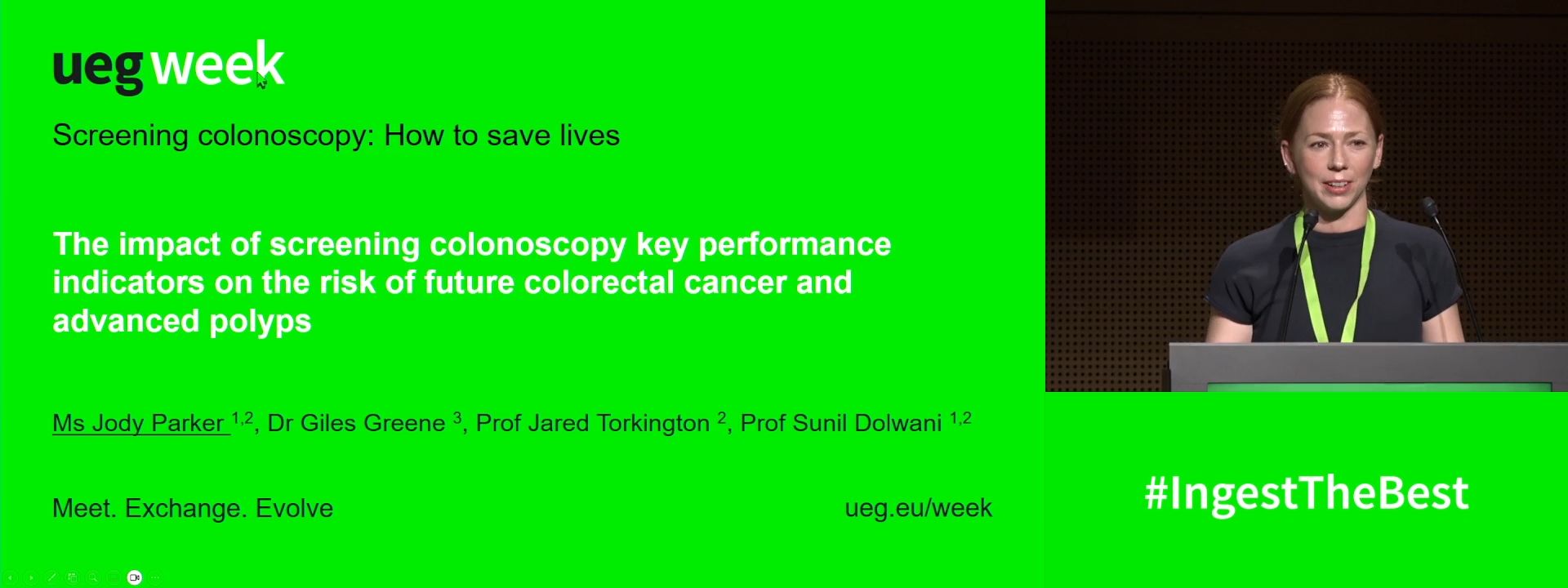 THE IMPACT OF SCREENING COLONOSCOPY KEY PERFORMANCE INDICATORS ON THE RISK OF FUTURE COLORECTAL CANCER AND ADVANCED POLYPS