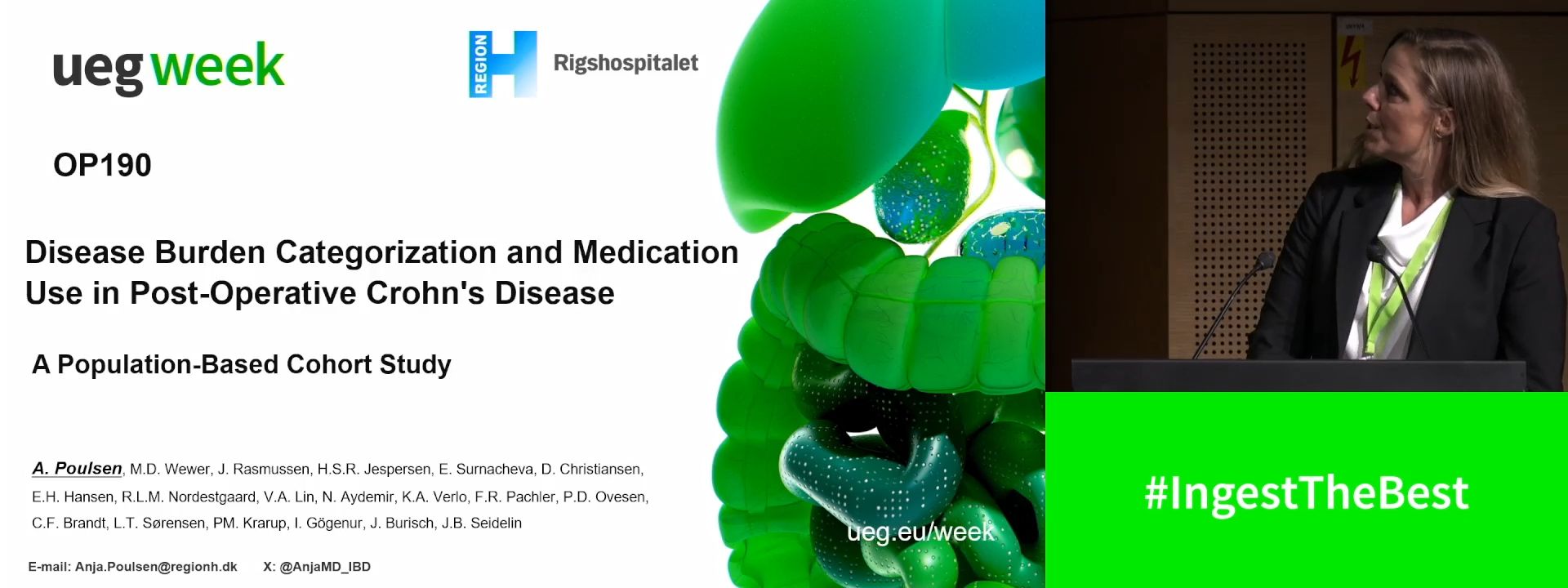 DISEASE BURDEN CATEGORIZATION AND MEDICATION USE IN POST-OPERATIVE CROHN'S DISEASE: A POPULATION-BASED COHORT STUDY